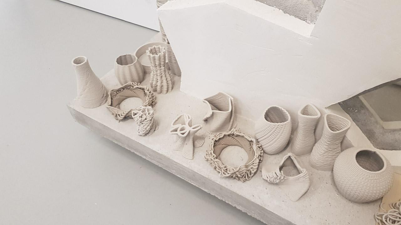 Clay printing École supérieure d'art et de design TALM